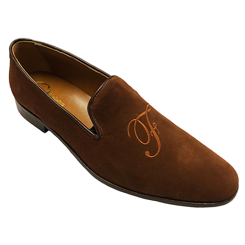 Slippers personalizzabili in pelle scamosciata - immagine 3