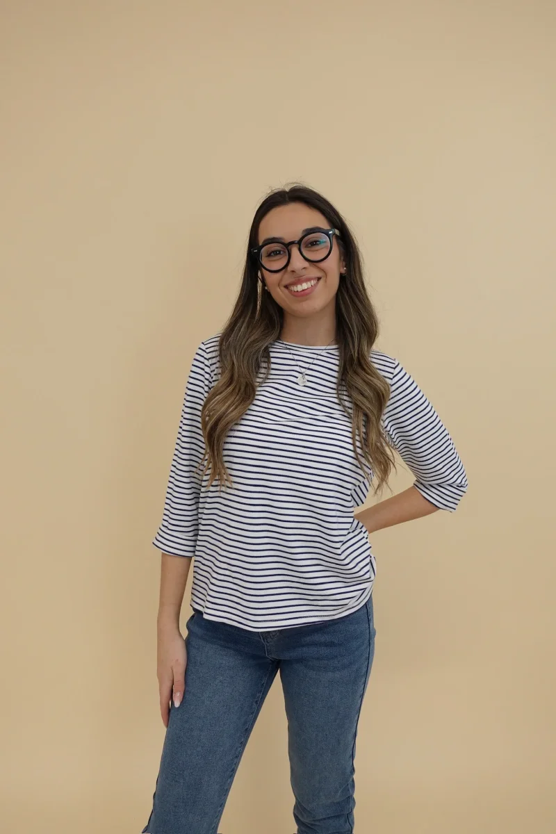 Maglia Line Blu - immagine 5