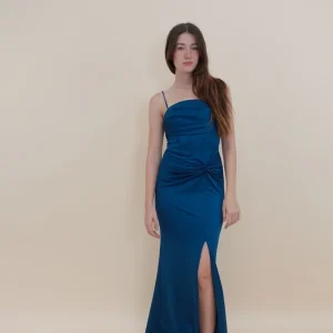 Abito Aurora Petrolio