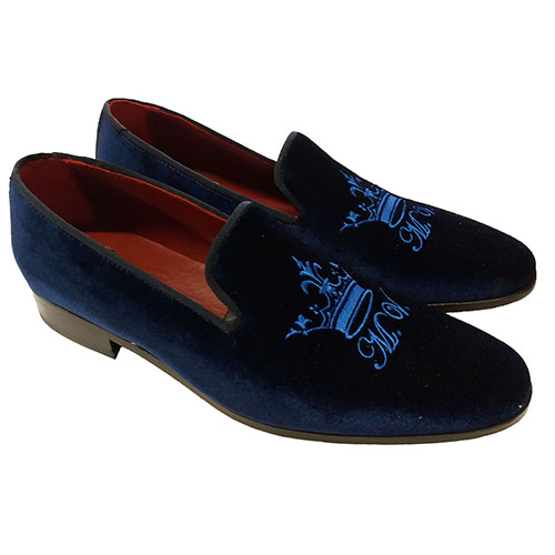 Pantofole in velluto con ricamo personalizzabile - immagine 6