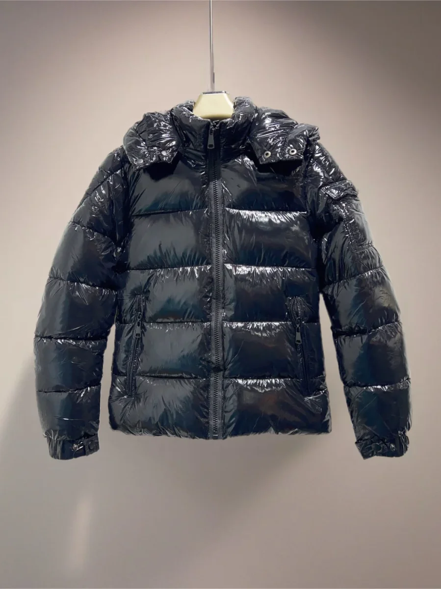 Piumino puffer lucido drip ragazzo