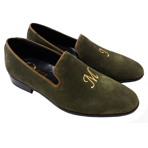 Slippers personalizzabili in pelle scamosciata - immagine 6