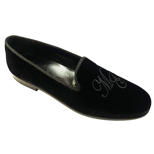 Mocassini Slippers in camoscio o velluto - immagine 5