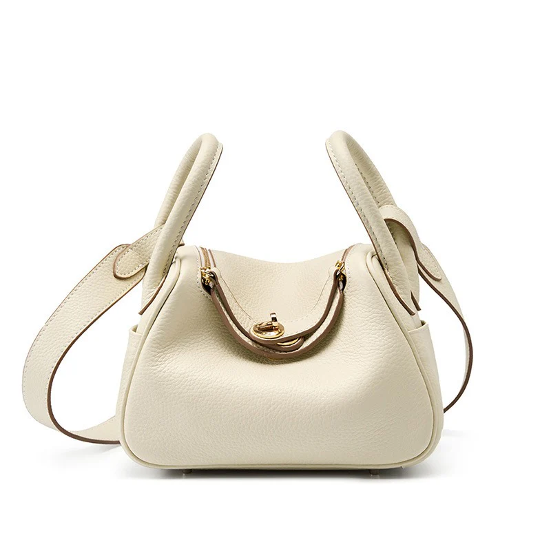 Mini genuine leather shoulder crossbody bag - immagine 6
