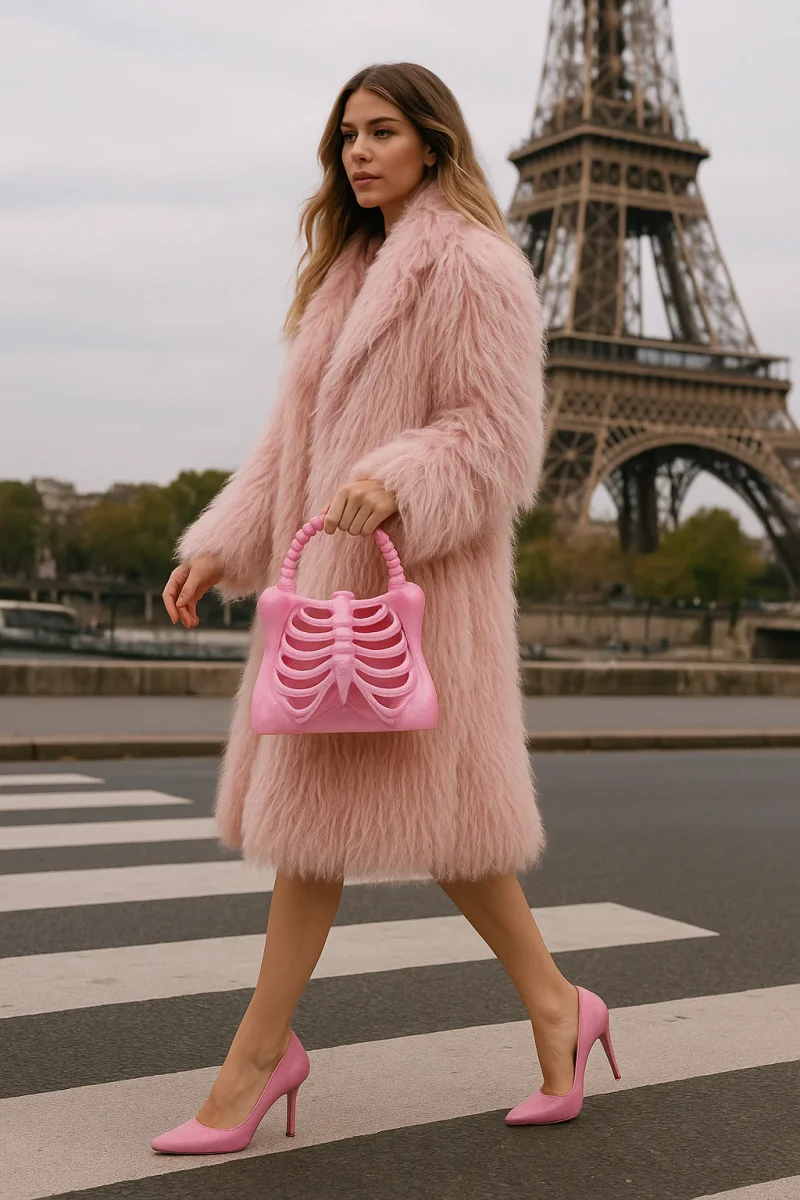 Borsa Bones Bag Handmade - immagine 3