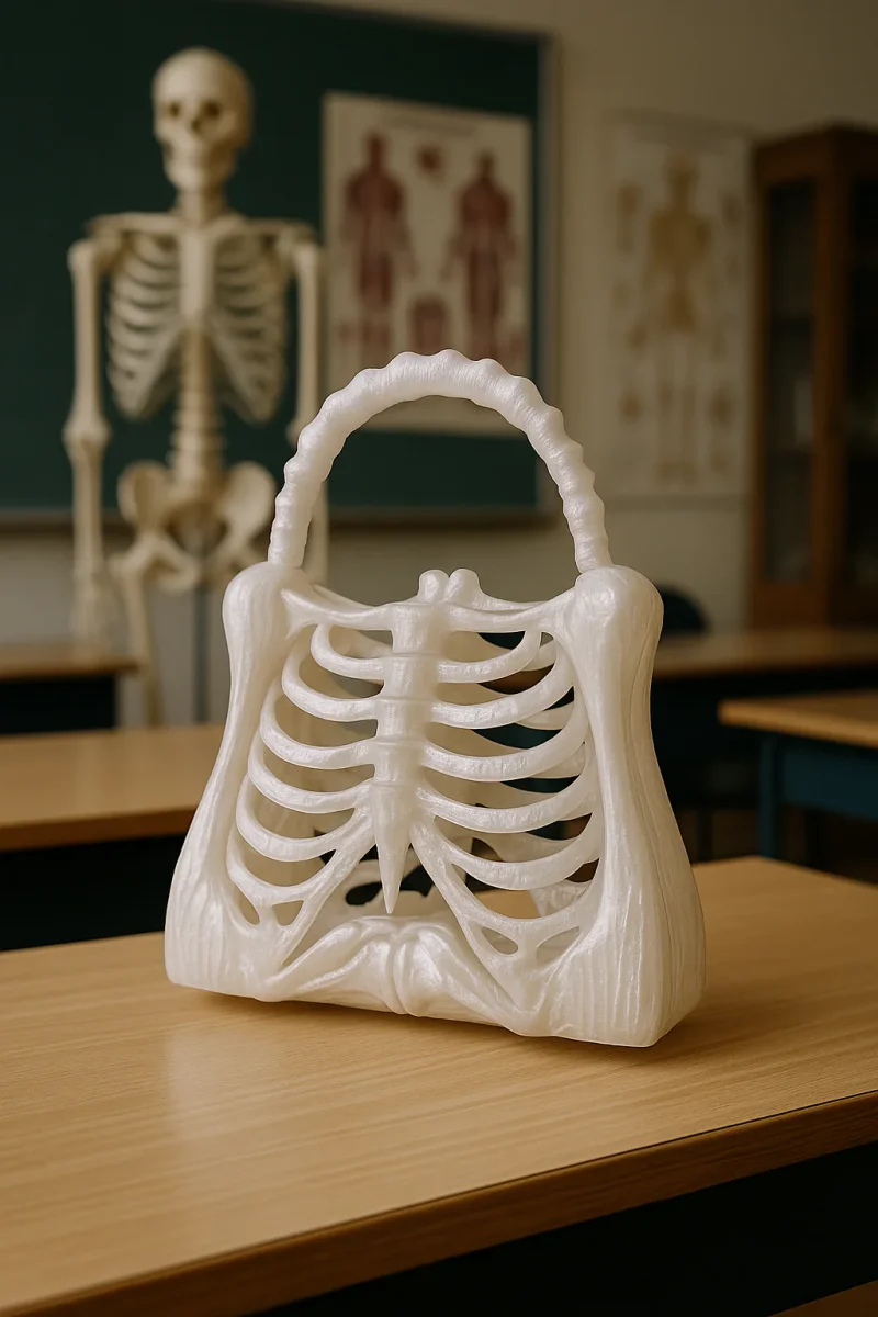 Borsa Bones Bag Handmade