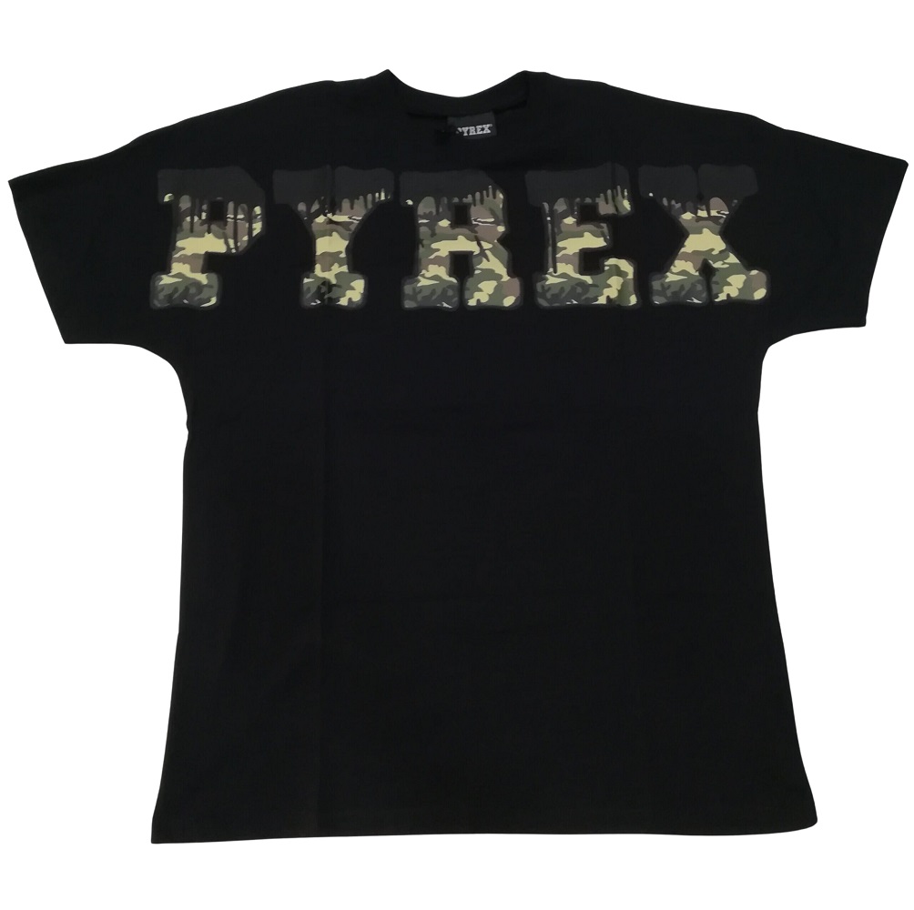 PIREX T-shirt uomo manica corta col nero bianco 44177 - immagine 2