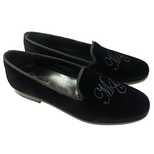 Mocassini Slippers in camoscio o velluto - immagine 6