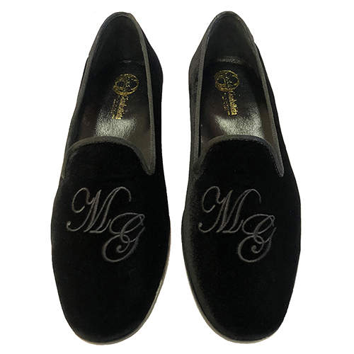 Mocassini Slippers in camoscio o velluto - immagine 7