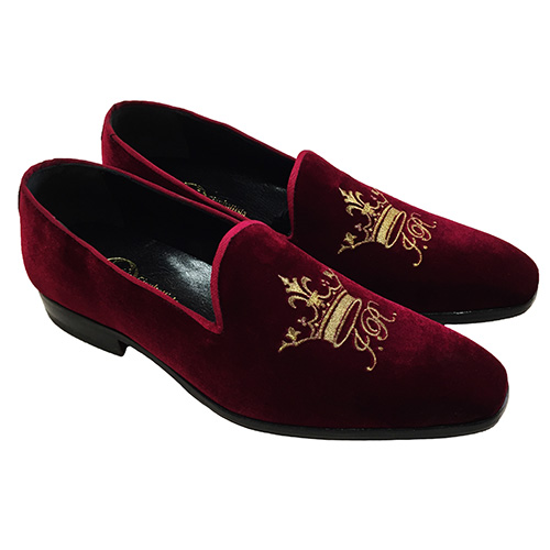 Slippers con corona e iniziali