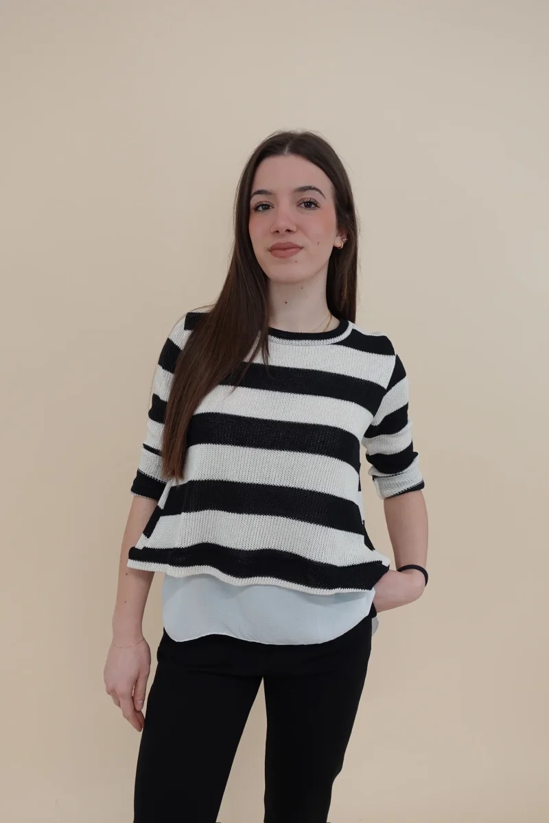 Maglia Marilena Nero - immagine 4