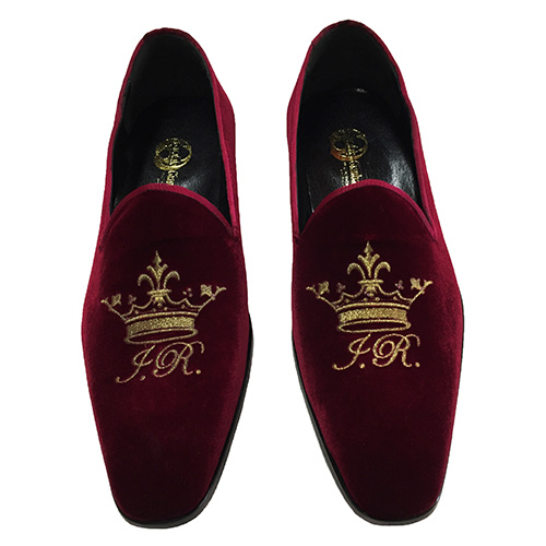 Slippers con corona e iniziali - immagine 4