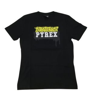 PIREX t-shirt uomo 44077 col nero bianco