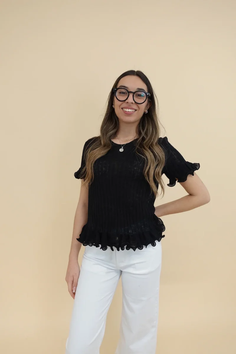 Maglia Chic Nero - immagine 2