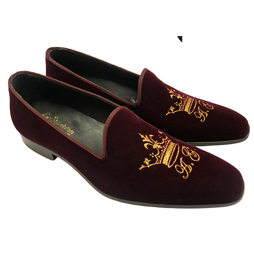 Slippers con corona e iniziali - immagine 5