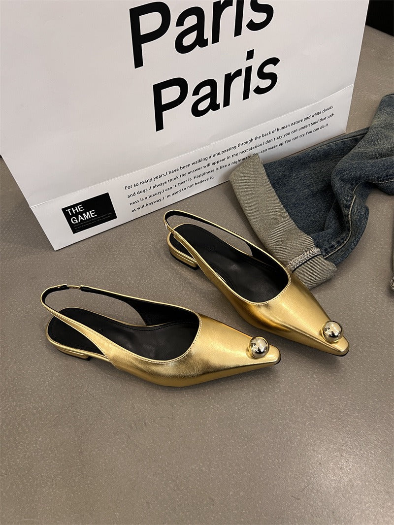 Flats Sandals Elegant Women Shoes Outdoor Female Footwear - immagine 5