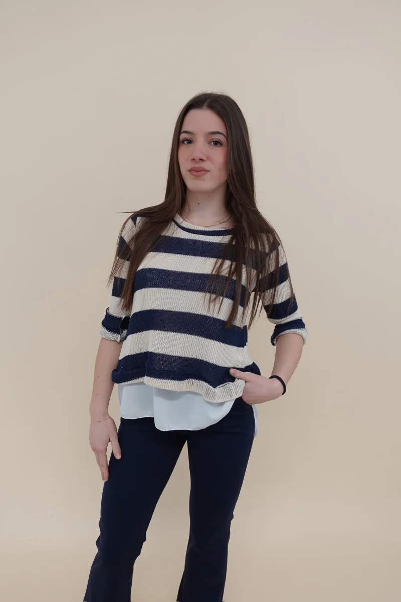 Maglia Marilena Blu - immagine 2