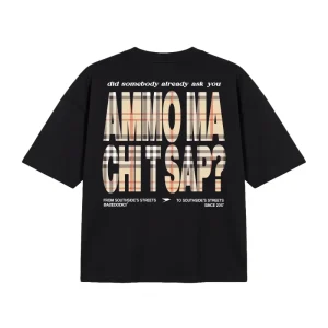 T-Shirt "AMMO" CHI'T'SAP Black/Burby