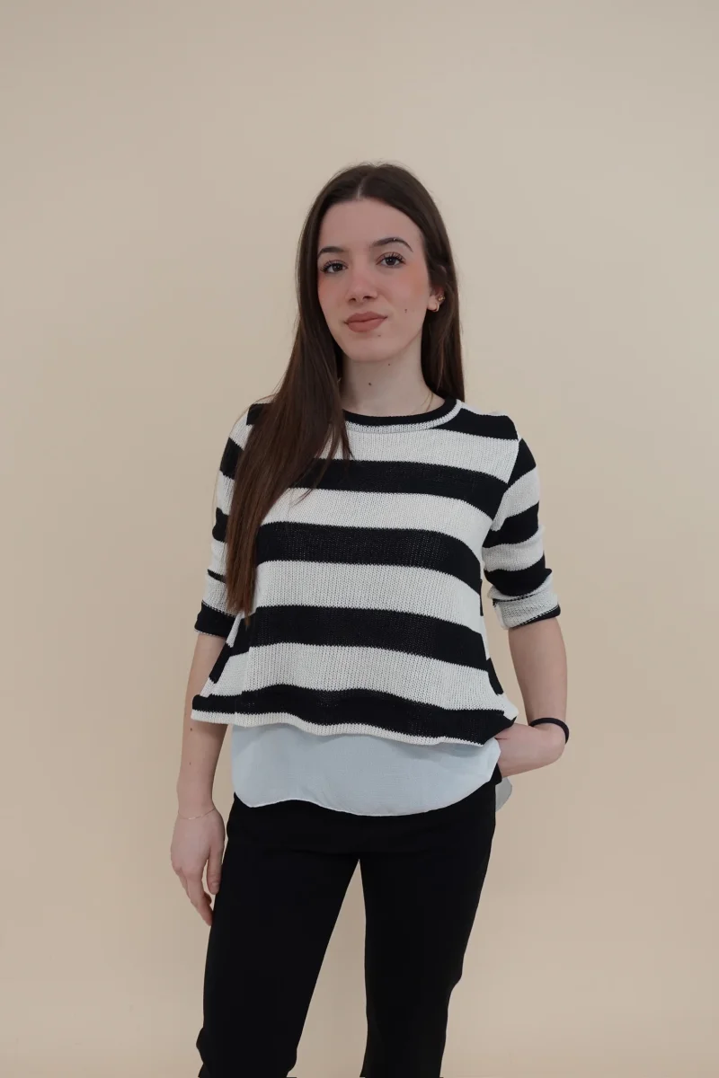 Maglia Marilena Nero