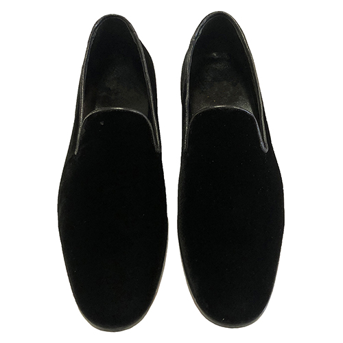 Mocassino slippers in velluto - immagine 3