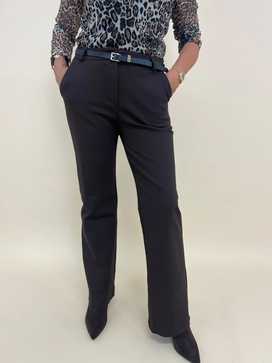 Pantalone Punto Milano Marrone - immagine 3