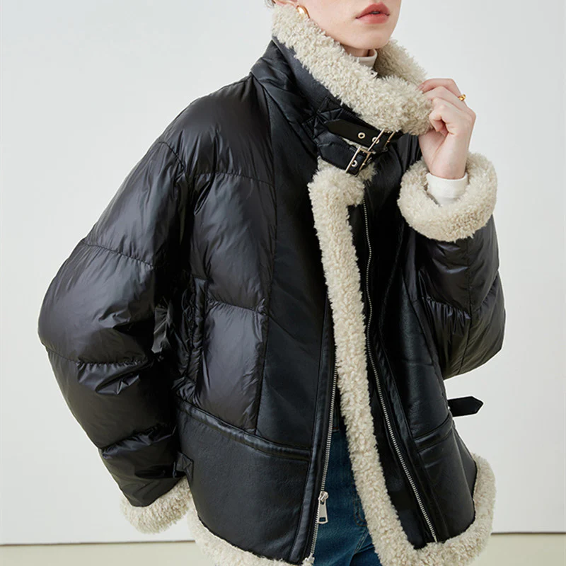 Lamb New Small Thick Warm Bread Jacket - immagine 4