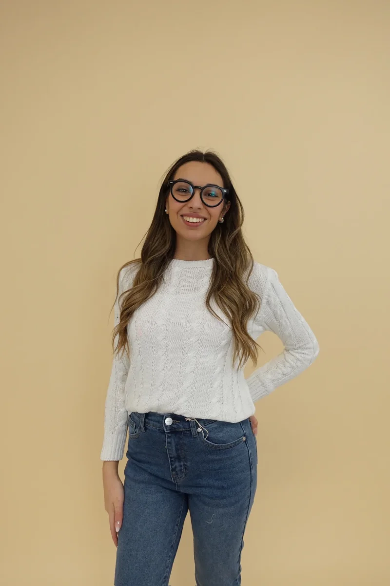 Maglia Lucia Bianca - immagine 2