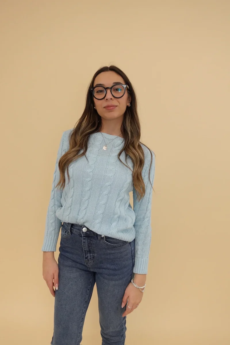 Maglia Lucia Azzurro - immagine 5