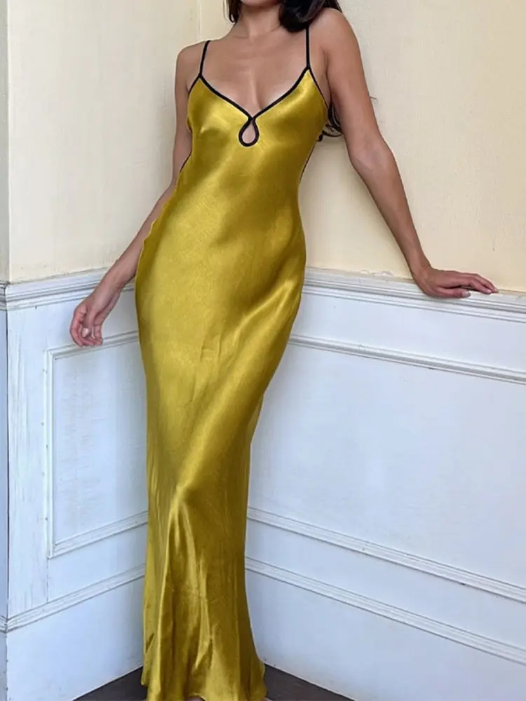 Abito clelia scolalto lungo donna - immagine 6