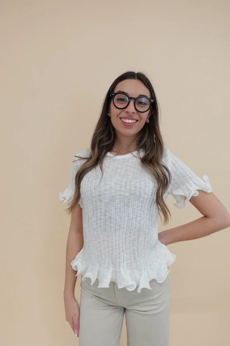 Maglia Chic Bianco - immagine 2