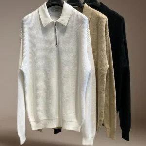 Maglia uomo zip drip maglioncino