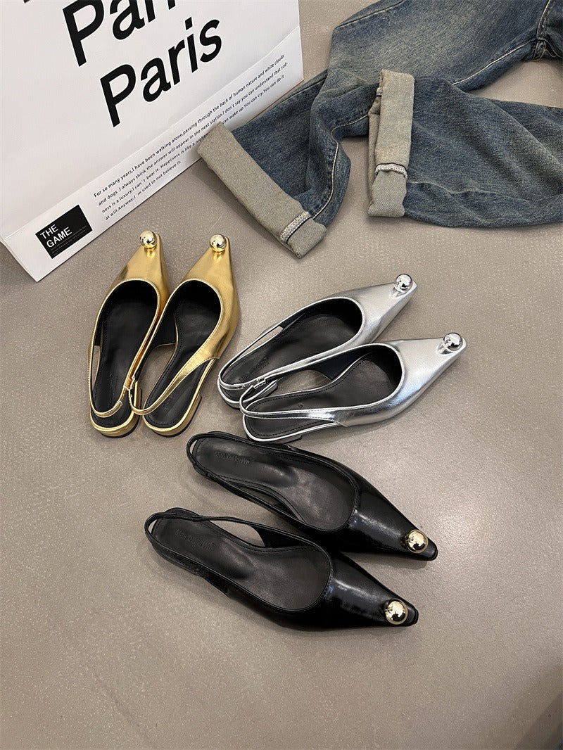 Flats Sandals Elegant Women Shoes Outdoor Female Footwear - immagine 2