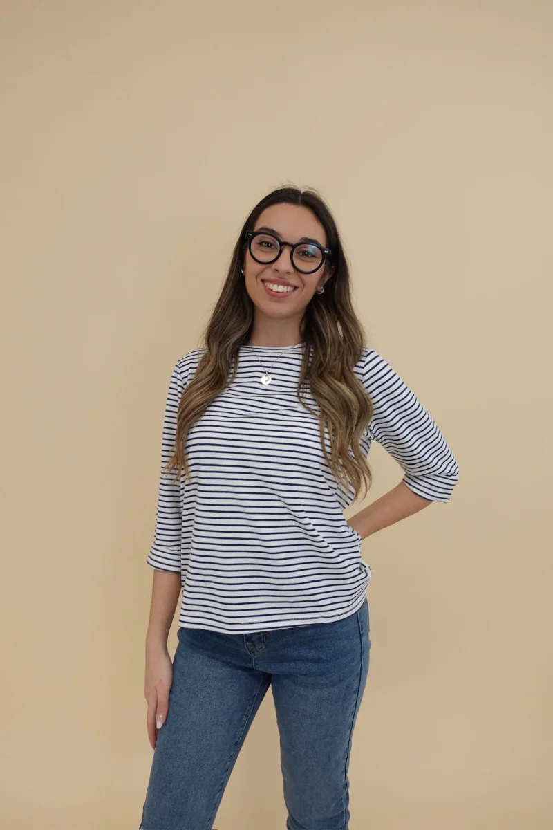 Maglia Line Blu - immagine 3