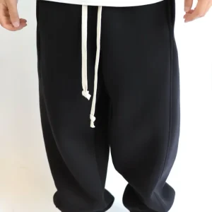 Pantalone tuta baggy basic nero