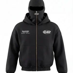 Balaclava Full Zip "DETROIT" StayFocused Black