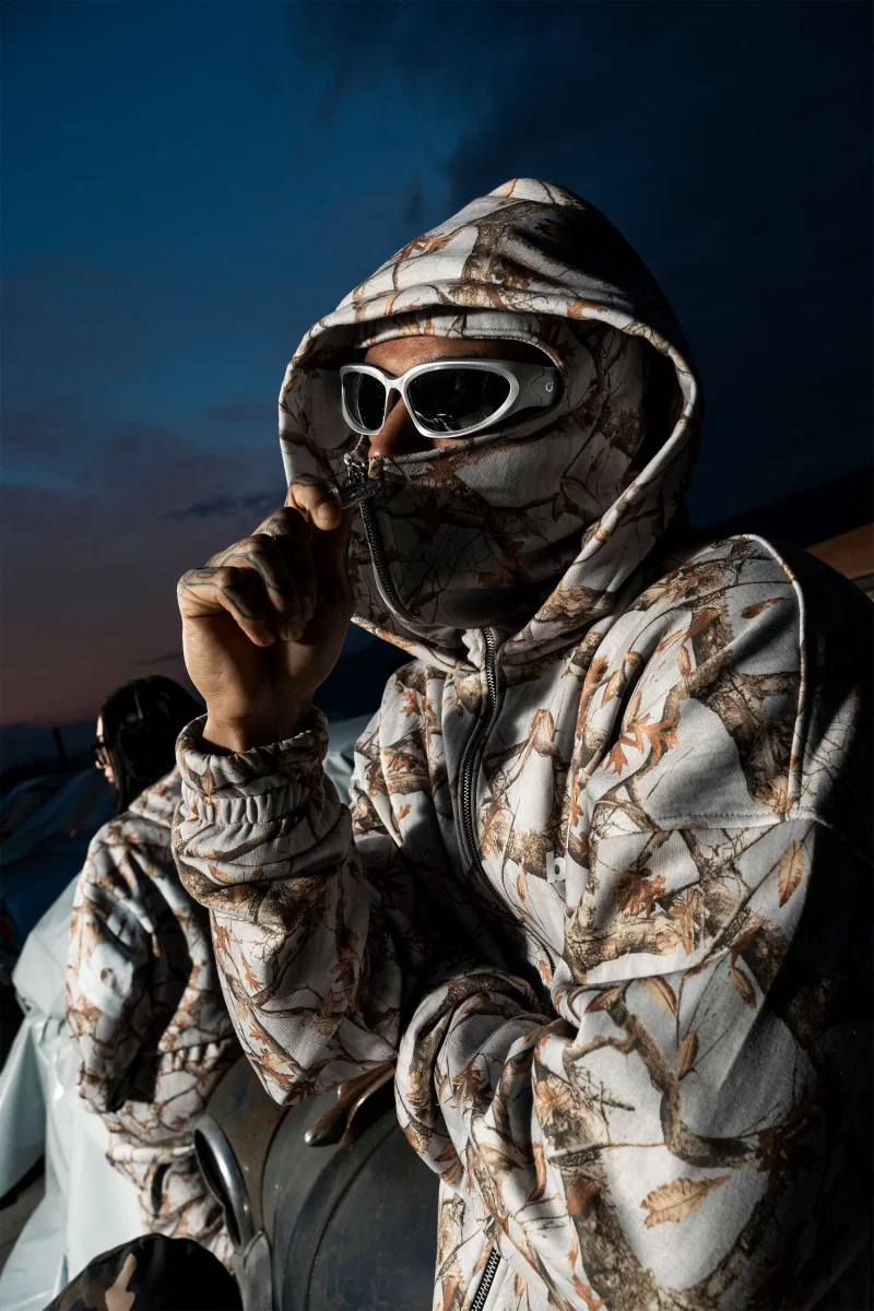 Look "DETROIT" Balaclava Forest Grey - immagine 8