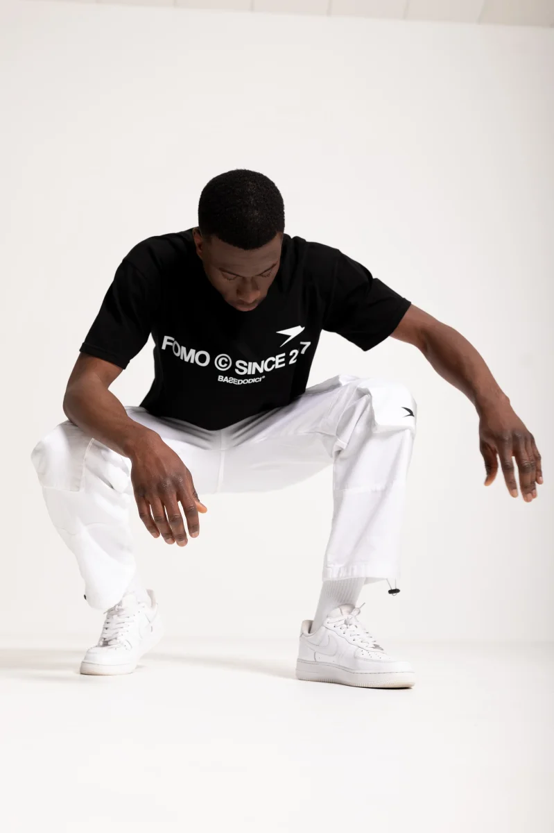 Cargo Pants "FOMO" White - immagine 7