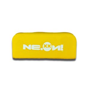 Astuccio bauletto in silicone GIALLO FLUO