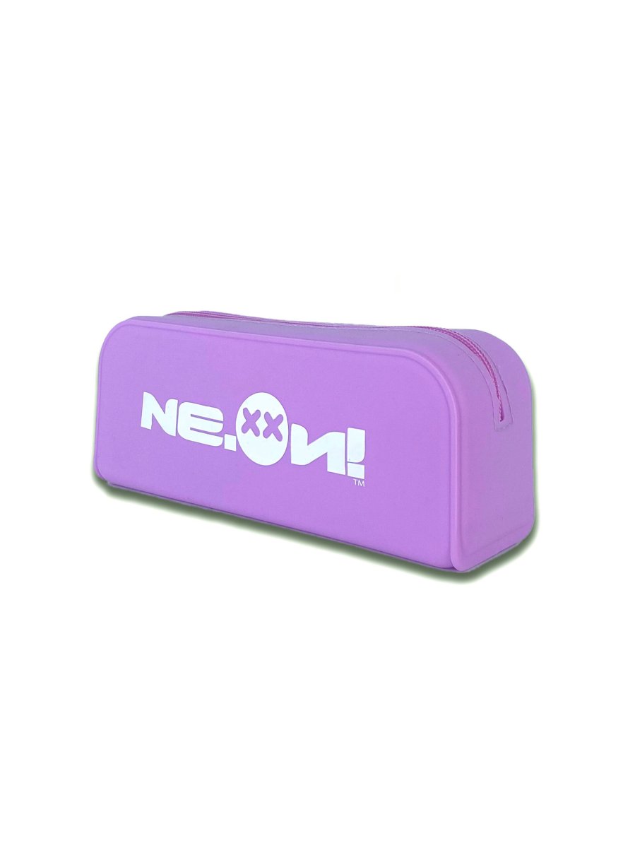 Astuccio bauletto in silicone PASTEL LILLA - immagine 3