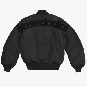 Bomber Jacket "WORLD TOUR" Black