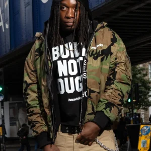 Bomber Jacket "RUDEBOY LDN" Camo