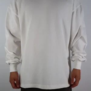 Maglia basic 360gr uomo manica lunga drip panna