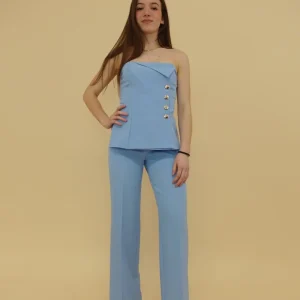 Set Coordinato Parigi Azzurro