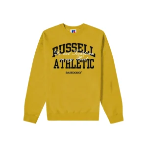 Crewneck “RUSSELLxBASEDODICI" Touchdown Yellow
