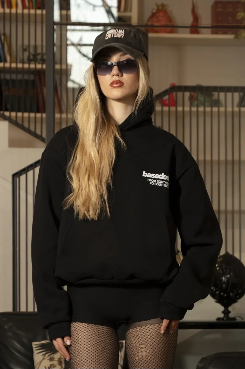 Hoodie "AMMO" CHI'T'SAP Black/AnimalierPurple - immagine 4