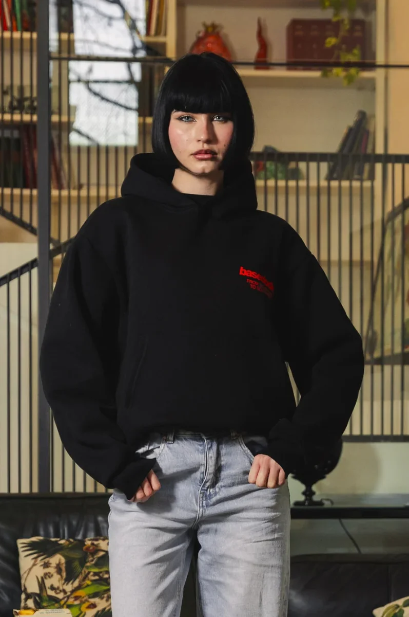 Hoodie "AMMO" CHI'T'SAP Black/Gloss - immagine 4