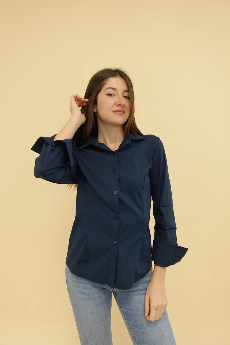 Camicia blu - immagine 4