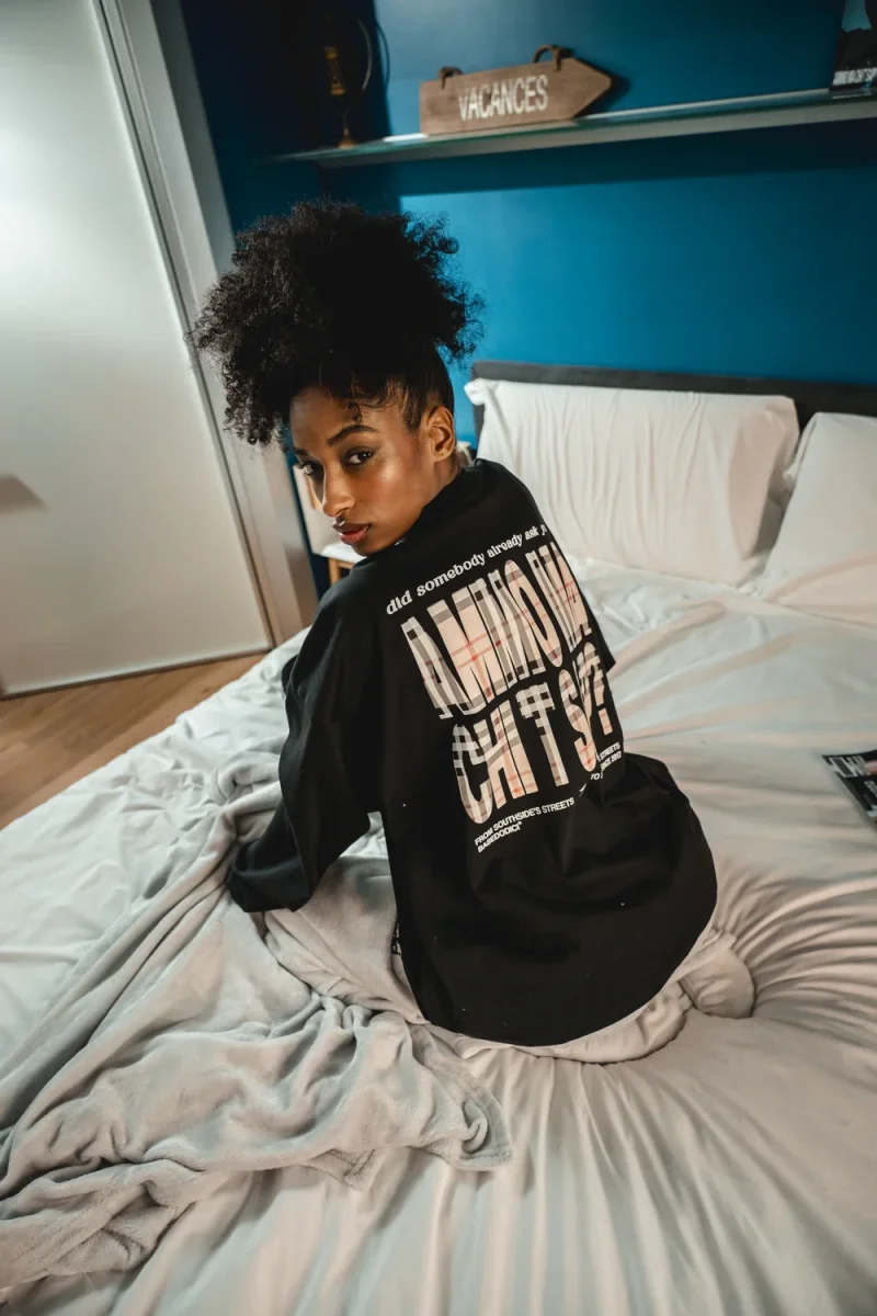 Longsleeve "AMMO" CHI'T'SAP Black/Burby - immagine 5