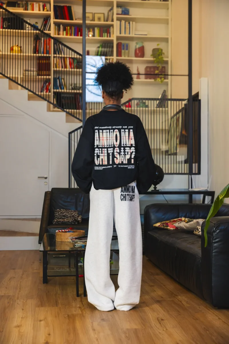 Longsleeve "AMMO" CHI'T'SAP Black/Burby - immagine 7