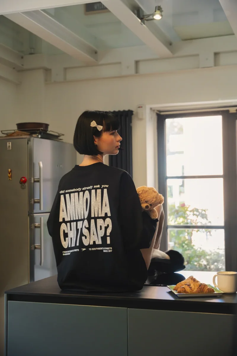 Longsleeve "AMMO" CHI'T'SAP Black/Grillz - immagine 5